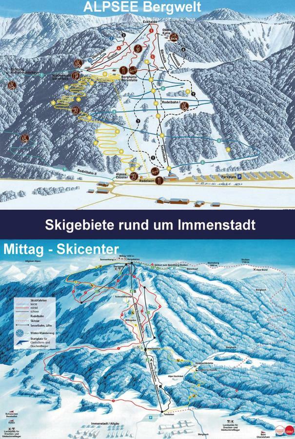 Appartemant Steineberg 阿尔高内的伊门施塔特 外观 照片